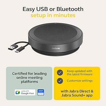 Amazon.co.jp: Jabra Speak2 75 Link 380a スピーカーフォン USB